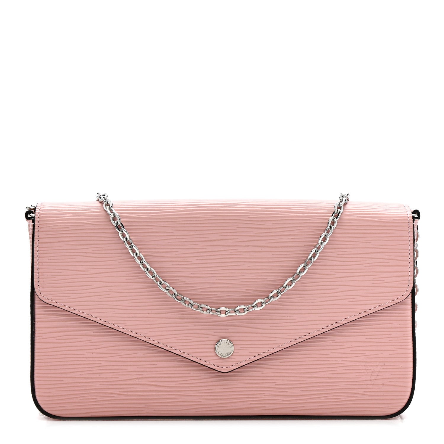 Louis Vuitton Epi Pochette Felicie Rose Ballerine 1 of 13