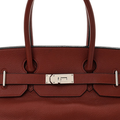 Hermes Taurillon Clemence JPG Birkin 42 Rouge H 8 of 24