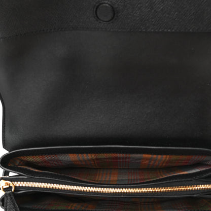 Mulberry Small Classic Grain Calfskin Belted Bayswater Satchel Black 4 of 4