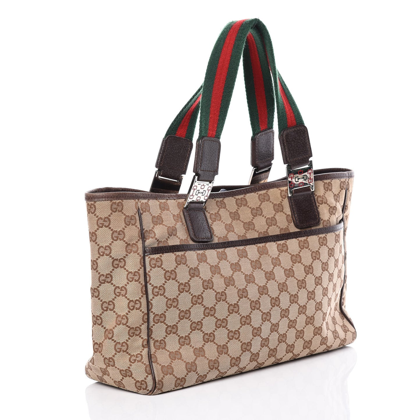 GG Monogram Pop Tote Brown