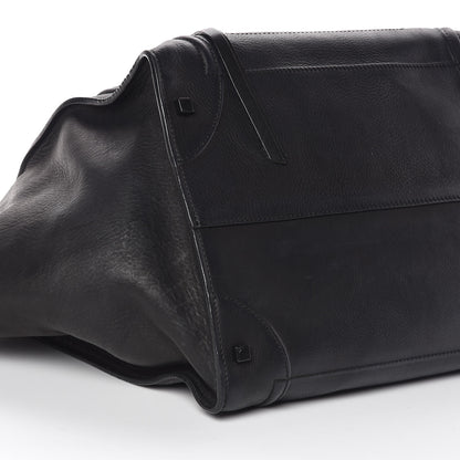 Celine Supple Calfskin Large Phantom Luggage Black 7 of 15