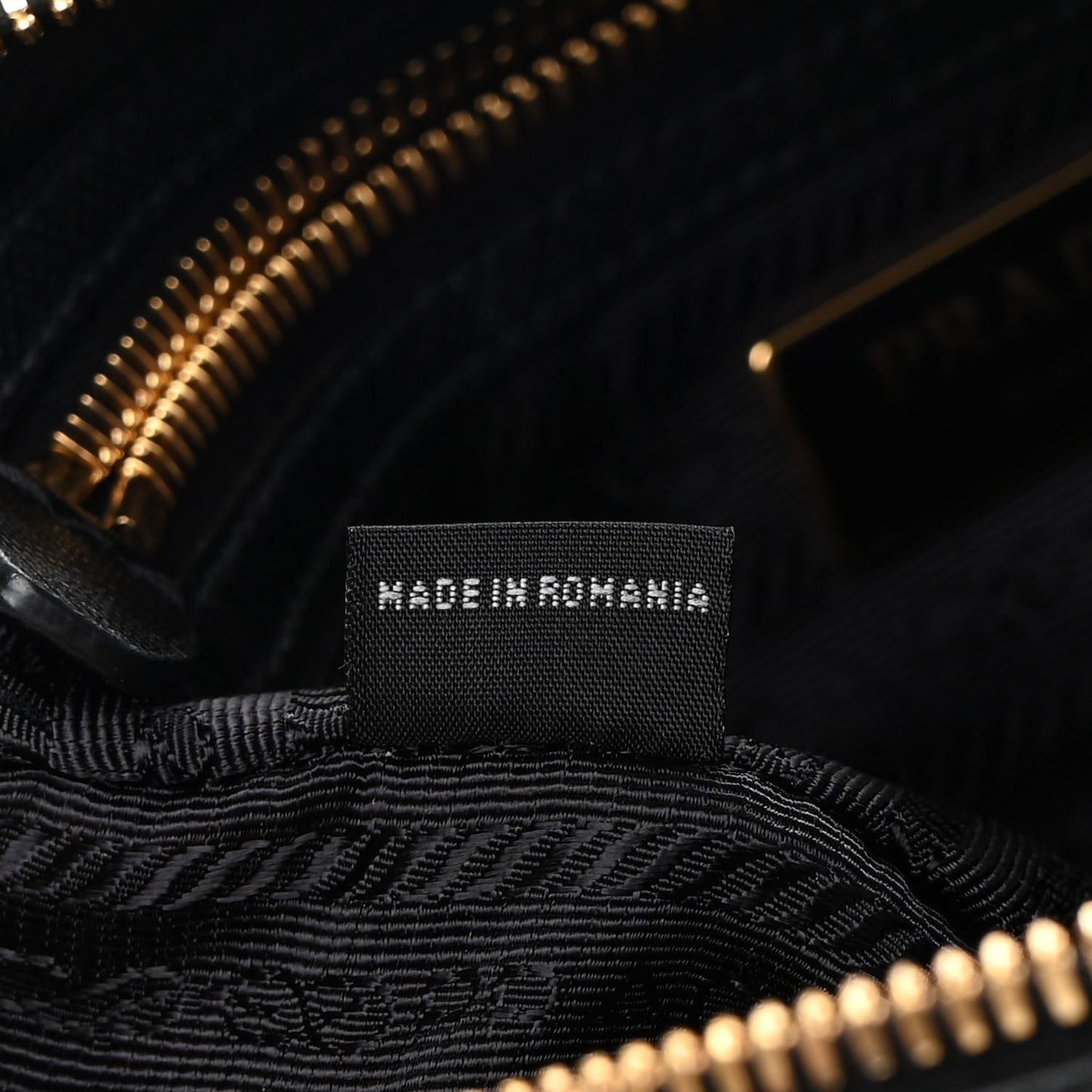 Tessuto Nylon Soft Calf Camera Bag Black