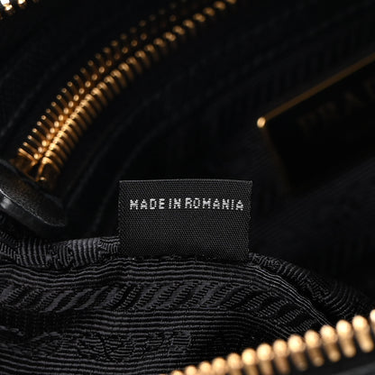 Prada Tessuto Nylon Soft Calf Camera Bag Black 7 of 12