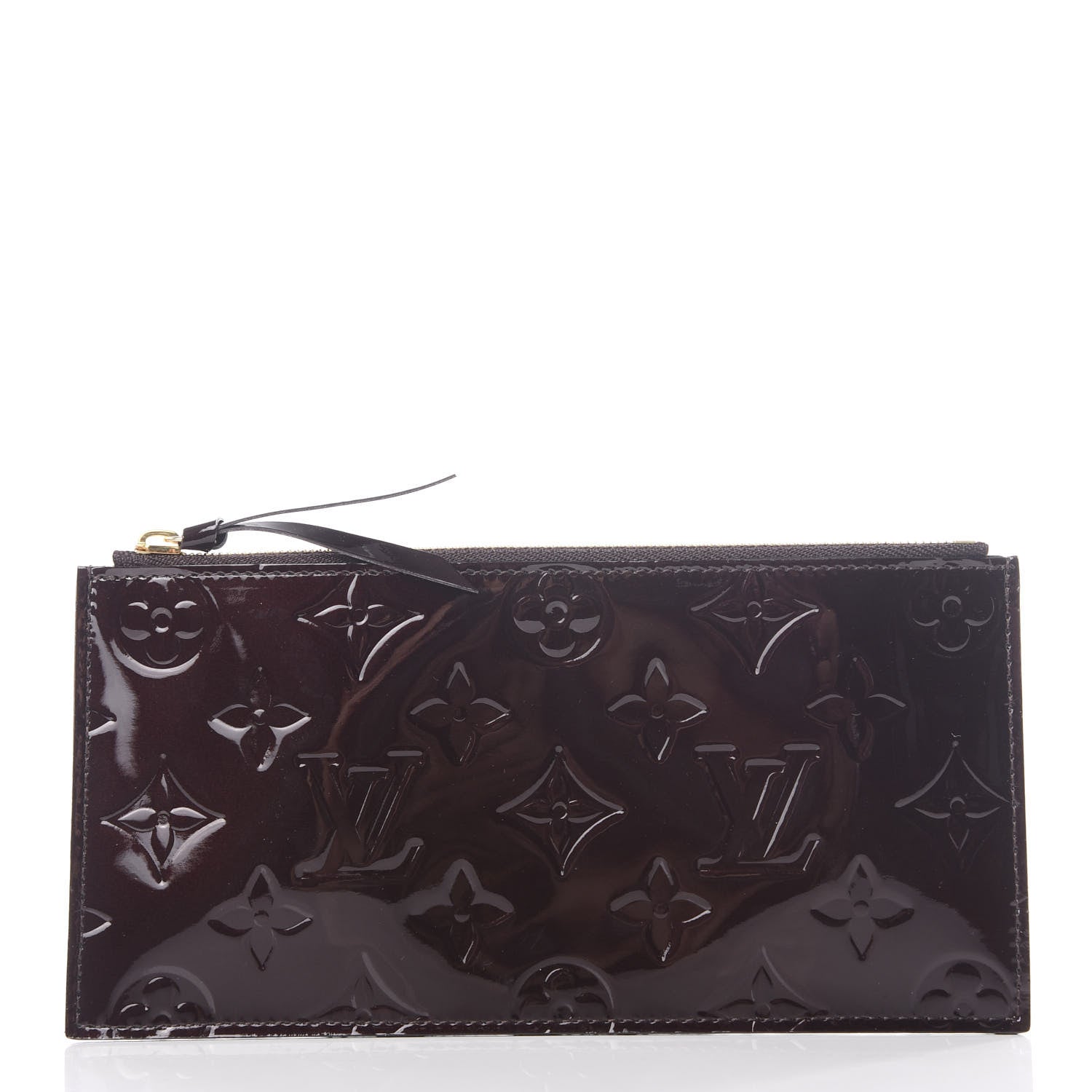 Louis Vuitton Vernis Pochette Felicie Chain Wallet Amarante 5 of 13