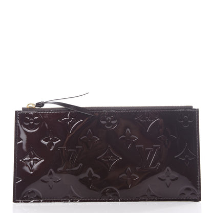 Louis Vuitton Vernis Pochette Felicie Chain Wallet Amarante 5 of 13