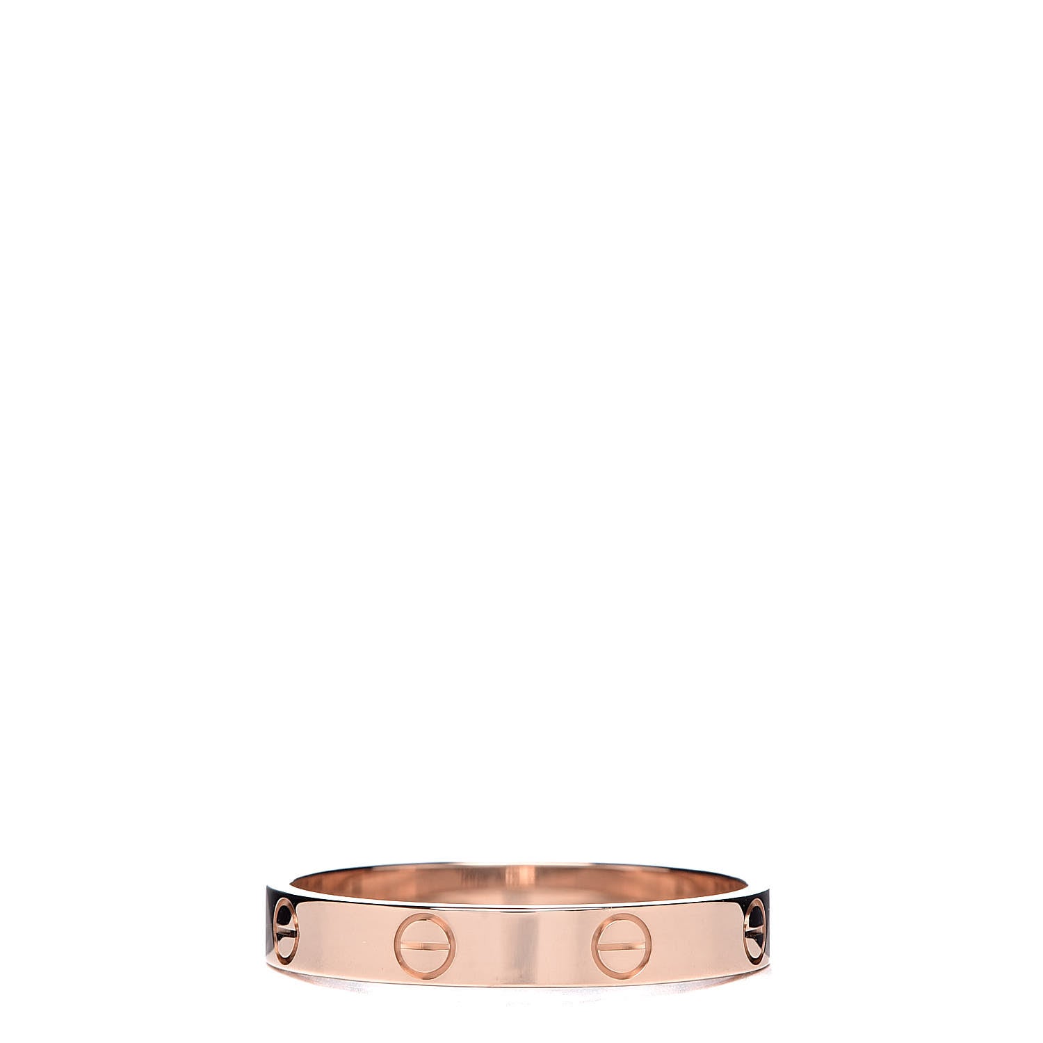Cartier 18K Pink Gold 3.5mm LOVE Wedding Band Ring 64 10.75 3 of 5