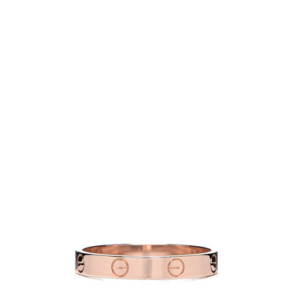Cartier 18K Pink Gold 3.5mm LOVE Wedding Band Ring 64 10.75 3 of 5