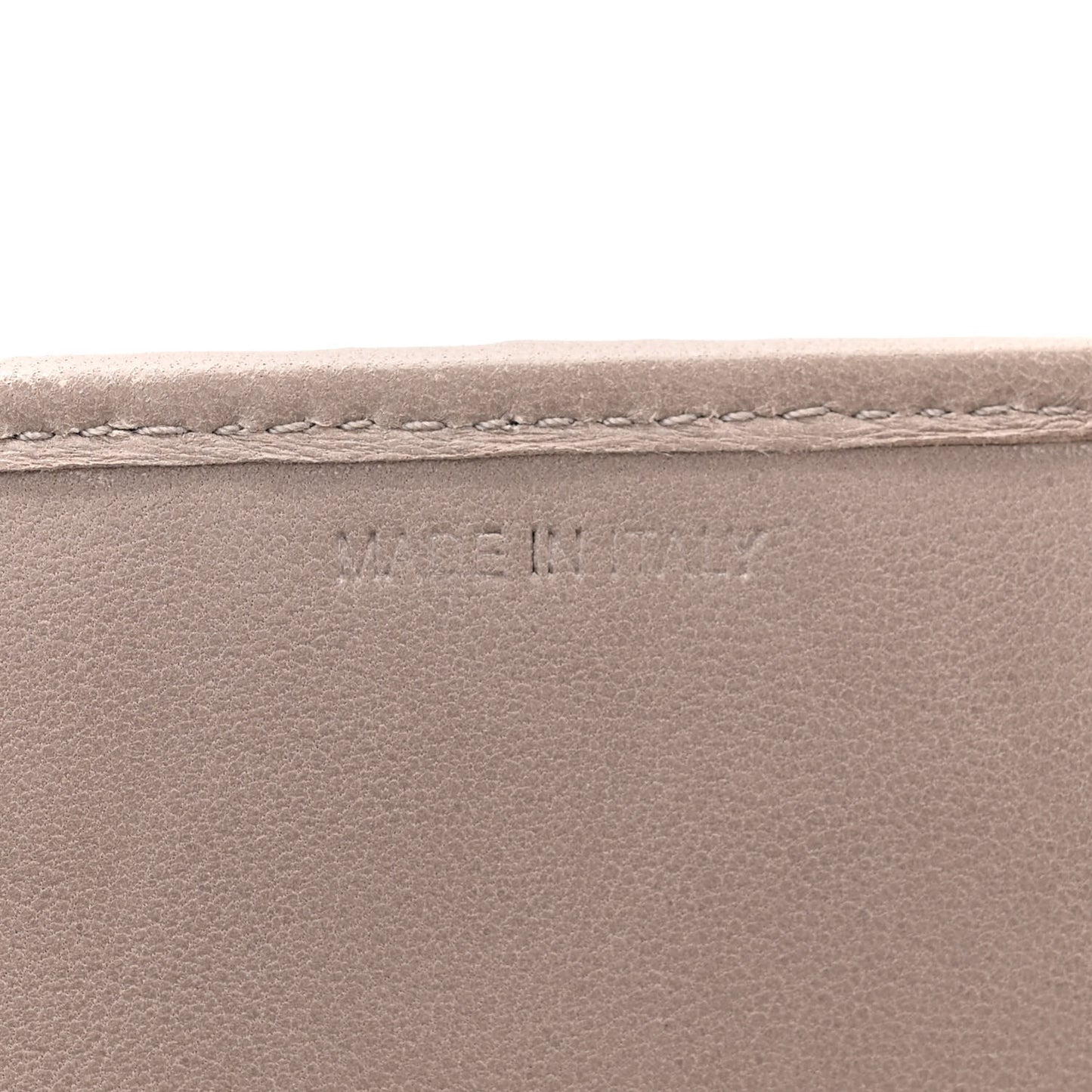 Nappa Matelasse Wallet On Chain Pomice