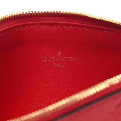 Louis Vuitton Empreinte Felicie Chain Wallet Zippered Insert Cherry 6 of 6