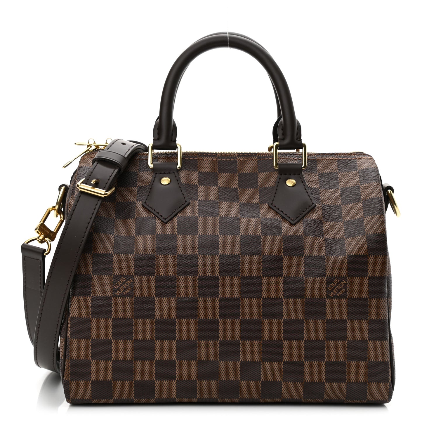 Damier Ebene Speedy Bandouliere 25