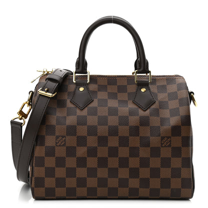 Louis Vuitton Damier Ebene Speedy Bandouliere 25 1 of 10