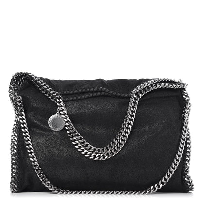 Stella McCartney Shaggy Deer Falabella Fold Over Tote Black 1 of 10