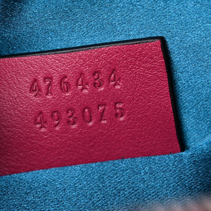 Gucci Velvet Matelasse GG Marmont Belt Bag 85 34 Light Raspberry Rose 6 of 8