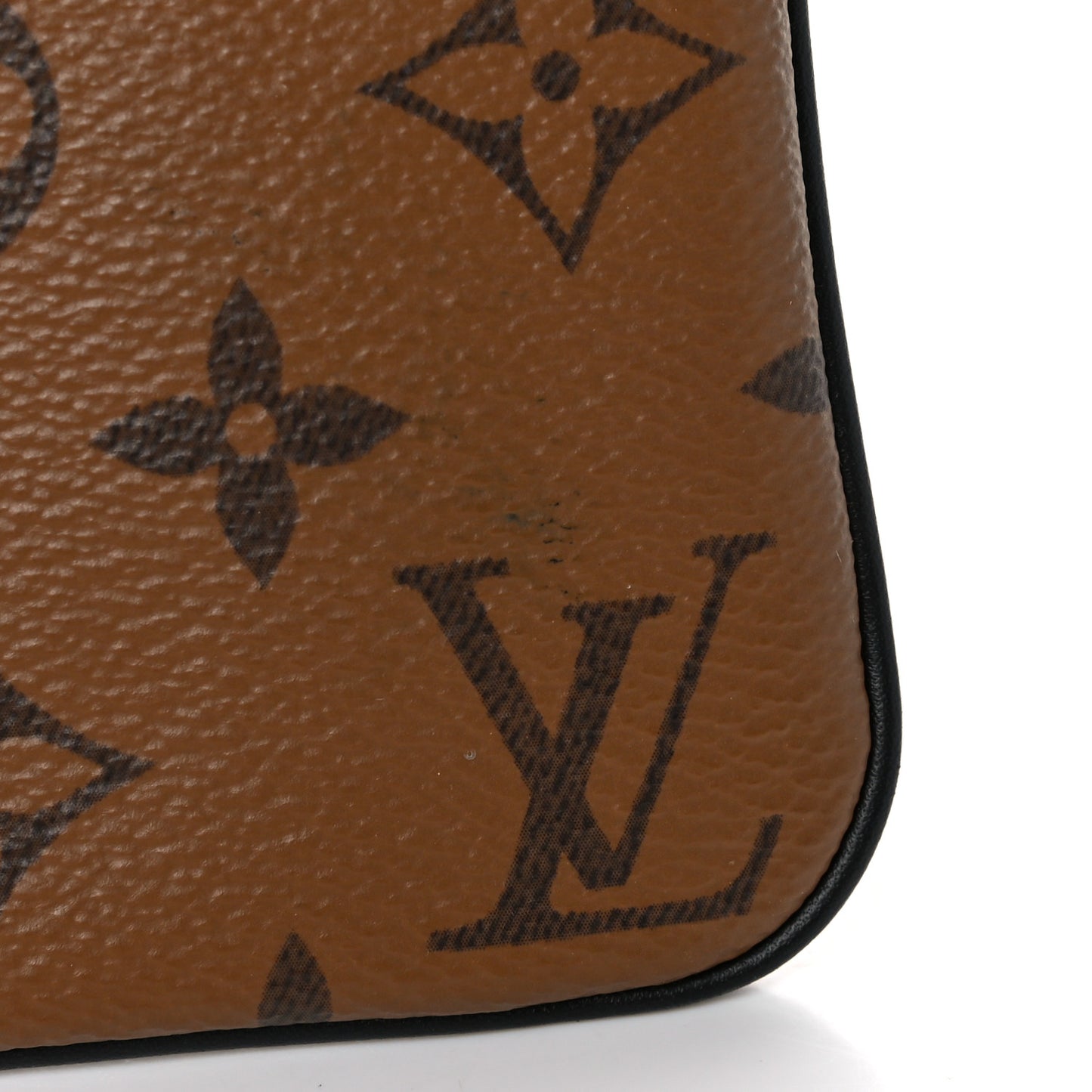 Reverse Monogram Trio Square Pouch