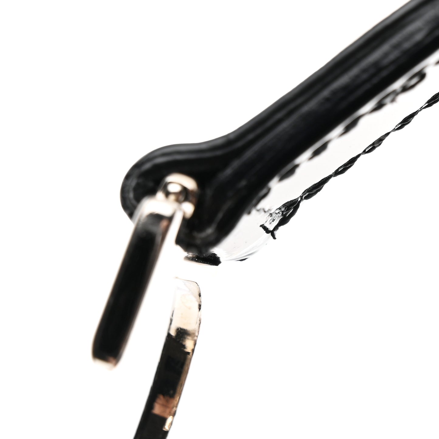 Monogram Saddle Bag Black