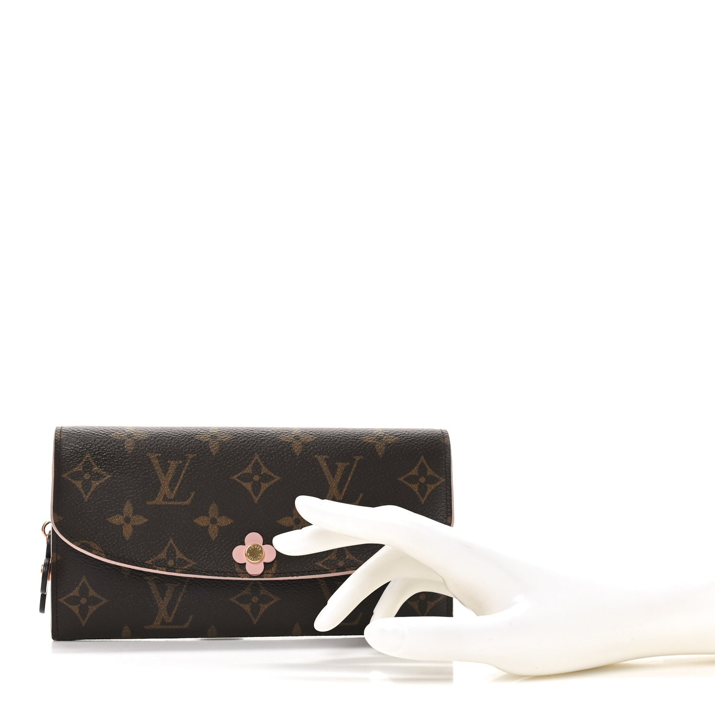 Monogram Bloom Flower Emilie Wallet
