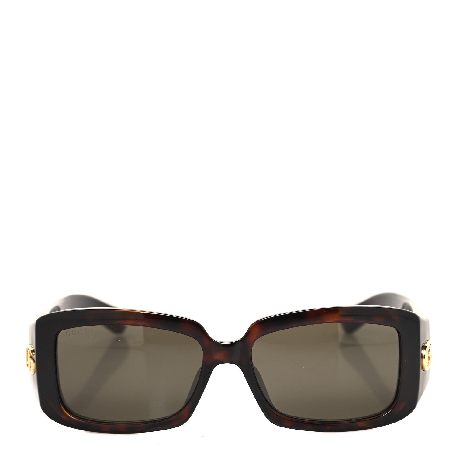 Gucci Acetate Rectangular Sunglasses GG1403S Tortoise 2 of 6