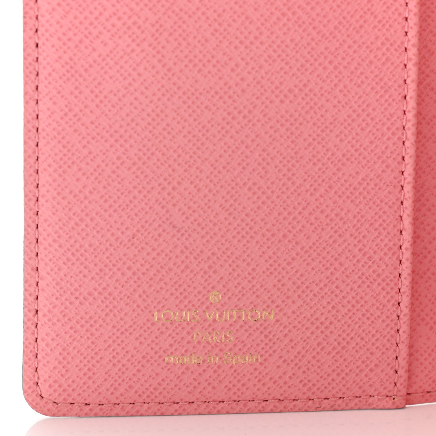Louis Vuitton Monogram Illustre Small Ring Agenda Rose 6 of 9
