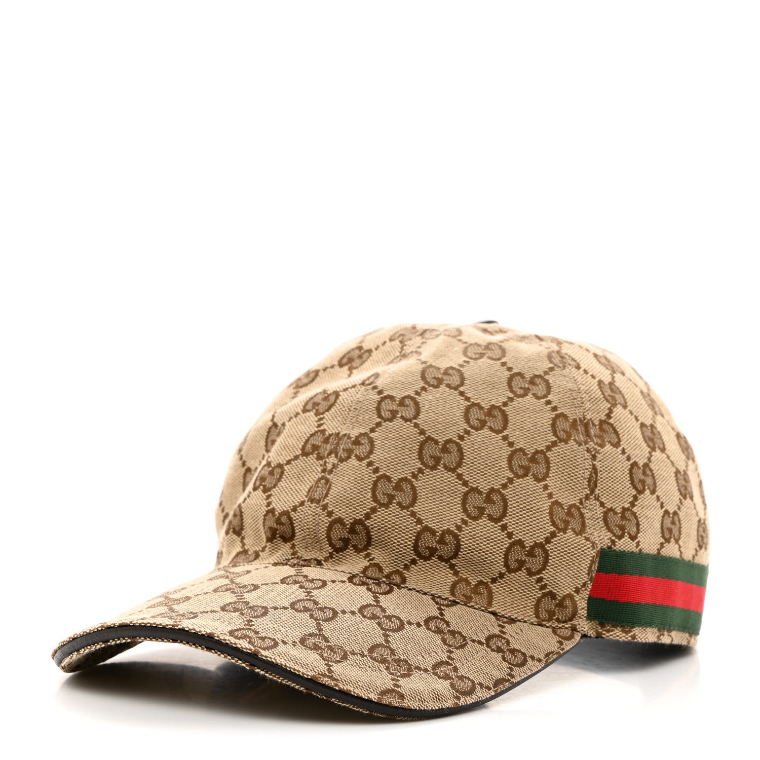 Gucci Monogram Web Baseball Hat S Beige Cocoa 1 of 10