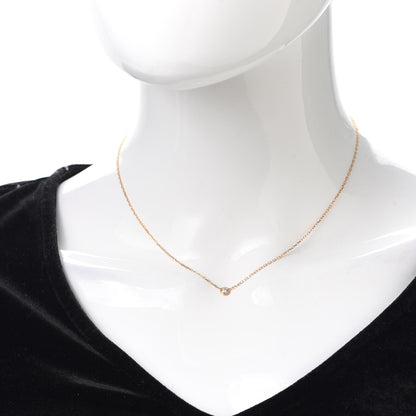Cartier 18K Pink Gold Diamond SM D'Amour Pendant Necklace 2 of 6