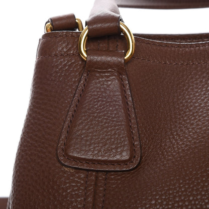 Prada Vitello Daino Tote Palissandro 20 of 20