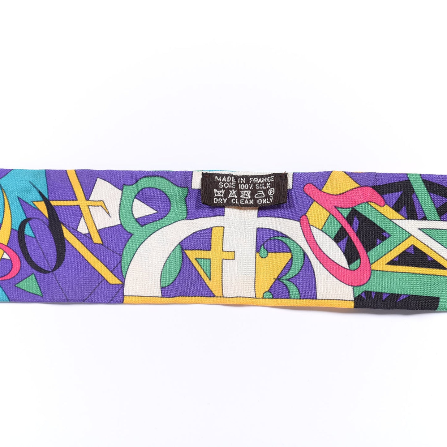 Silk Le Nombre D'Or Twilly Rose Vif Vert Jaune