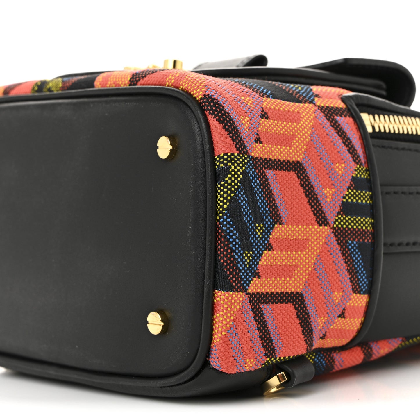 Jaquard Cubic Monogram Rockstar X-Mini Tracy Backpack Multicolor