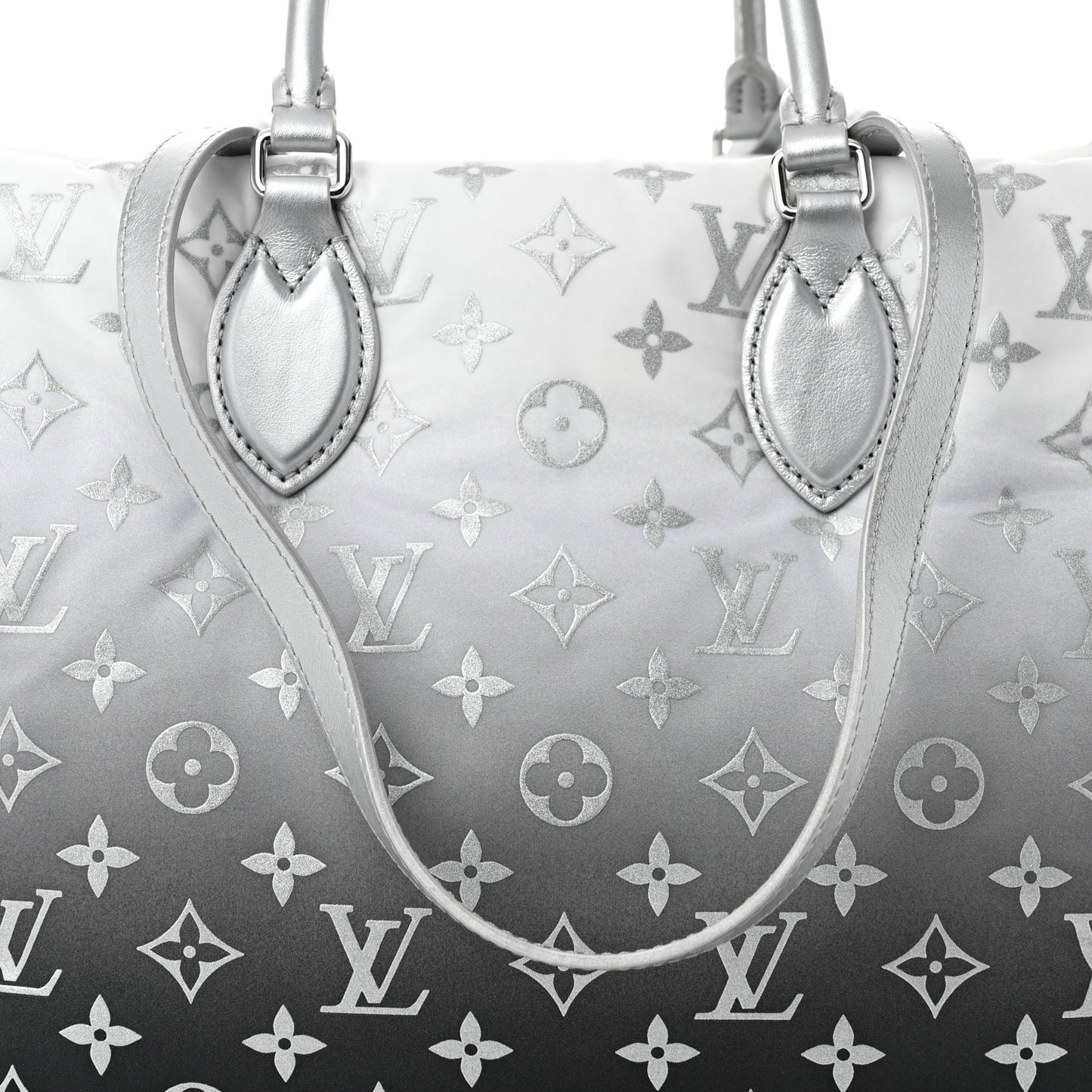 Nylon Monogram Gradient LV Snow Onthego MM MM Frost