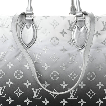 Louis Vuitton Nylon Monogram Gradient LV Snow Onthego MM MM Frost 7 of 9