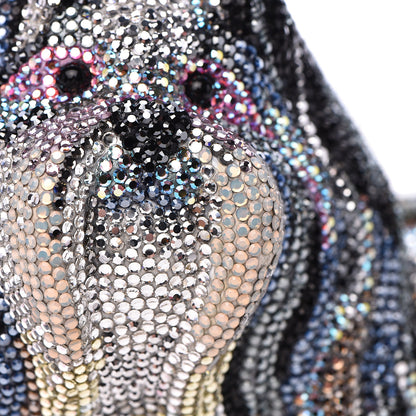 Judith Leiber Crystal Shih Tzu Minaudiere Clutch 11 of 12