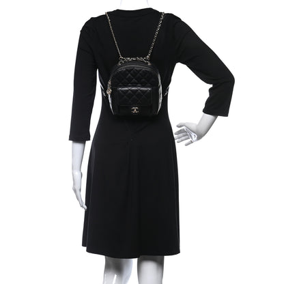 Chanel Caviar Quilted Small CC Day Backpack Black 2 of 9