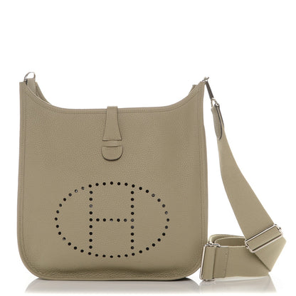 Hermes Taurillon Clemence Evelyne III PM Sauge 1 of 7