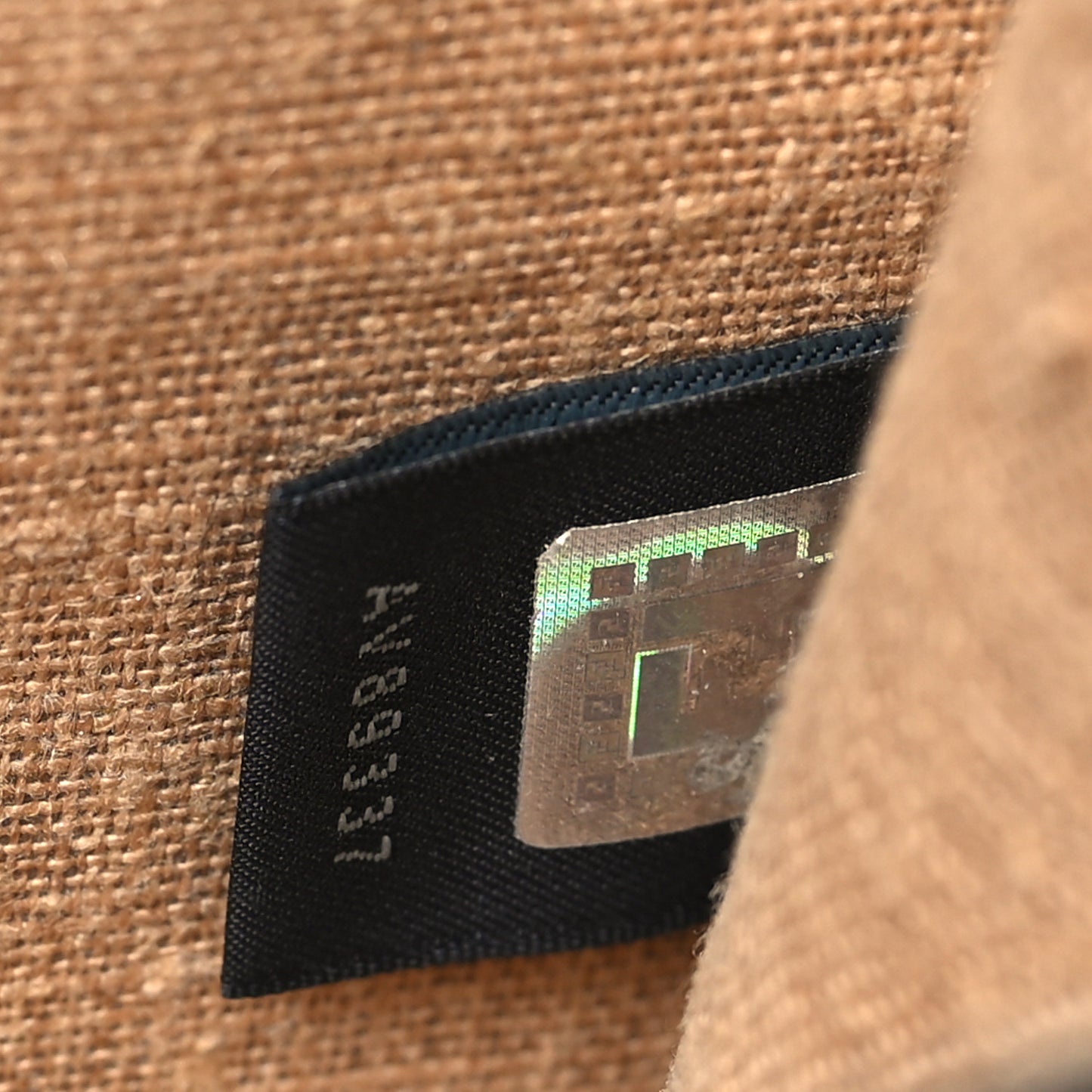 Glazed Calfskin Secret Code Crossbody Black