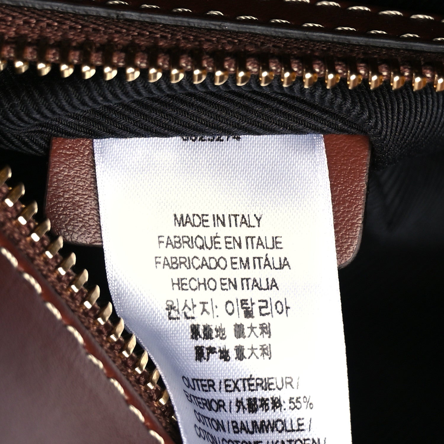 Burberry Calfskin Vintage Check Two Handle Title Bag Archive Beige 8 of 11