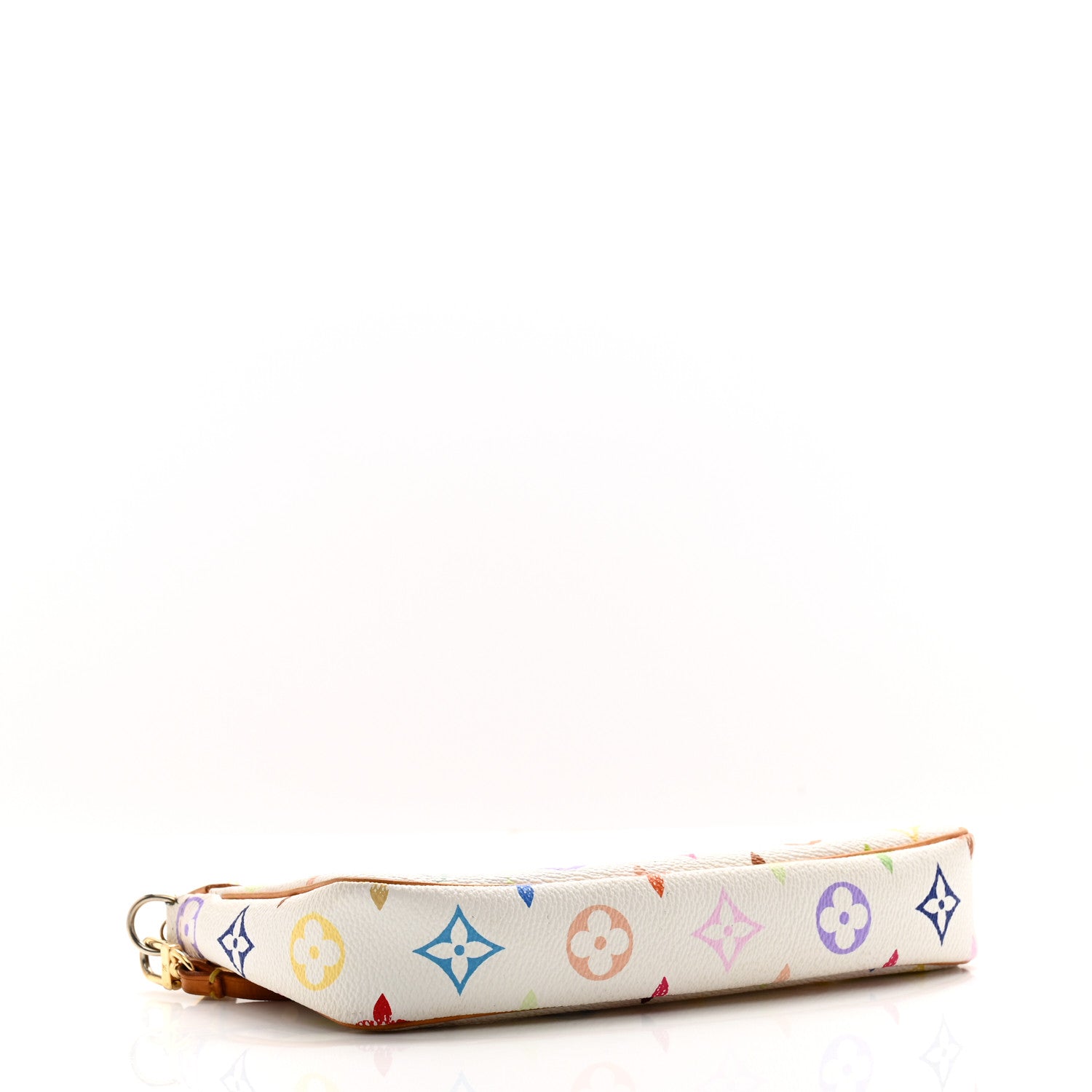 Louis Vuitton Monogram Multicolor Pochette Accessories White 4 of 10