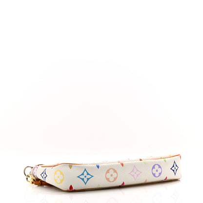 Louis Vuitton Monogram Multicolor Pochette Accessories White 4 of 10