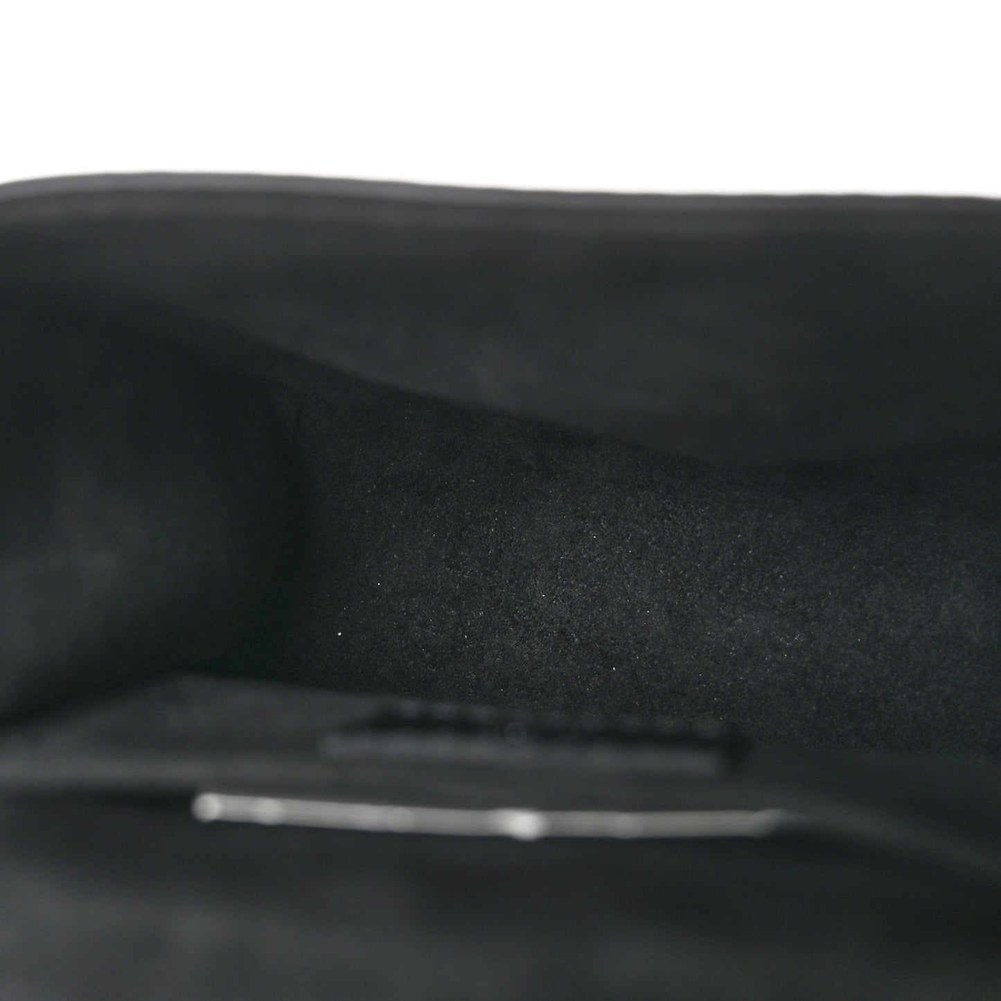 Calfskin Monogram Print Camera Box Black