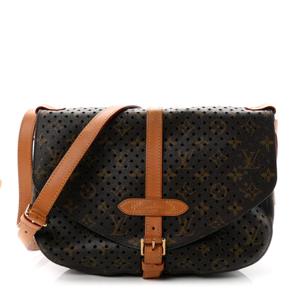 Louis Vuitton Monogram SC Flore Saumur Teal 1 of 10
