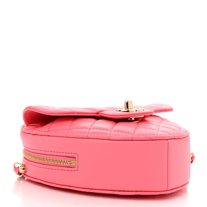 Chanel Lambskin Quilted CC In Love Heart Bag Pink 4 of 11
