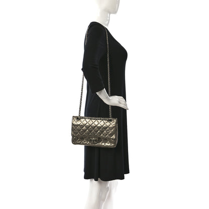 Chanel Metallic Aged Calfskin Quilted 2.55 Reissue 225 Flap Pewter 2 of 13