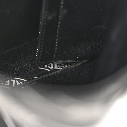 Balenciaga Calfskin All Over Logo Flap S Bag Black 19 of 19