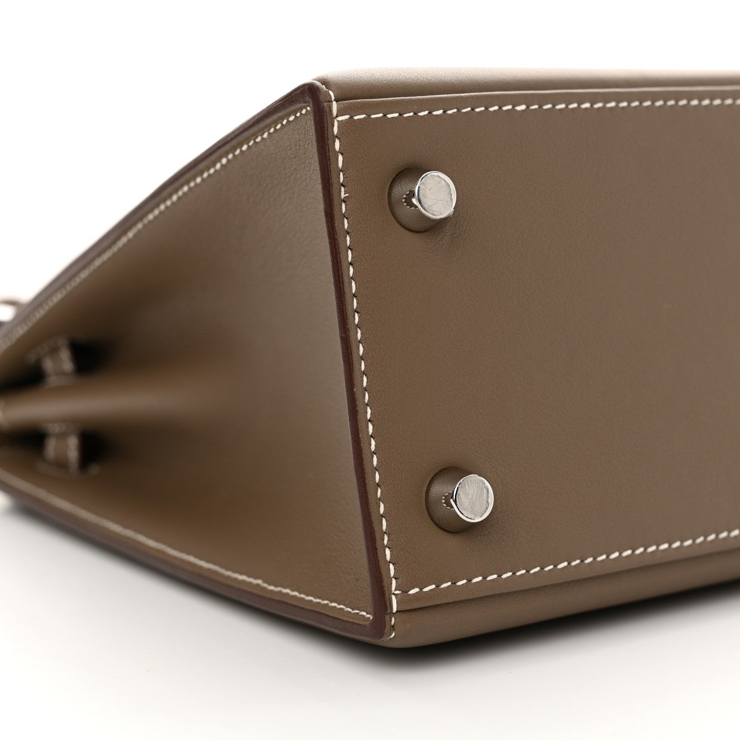 Hermes Swift Kelly Padded Sellier 25 Etoupe 9 of 11