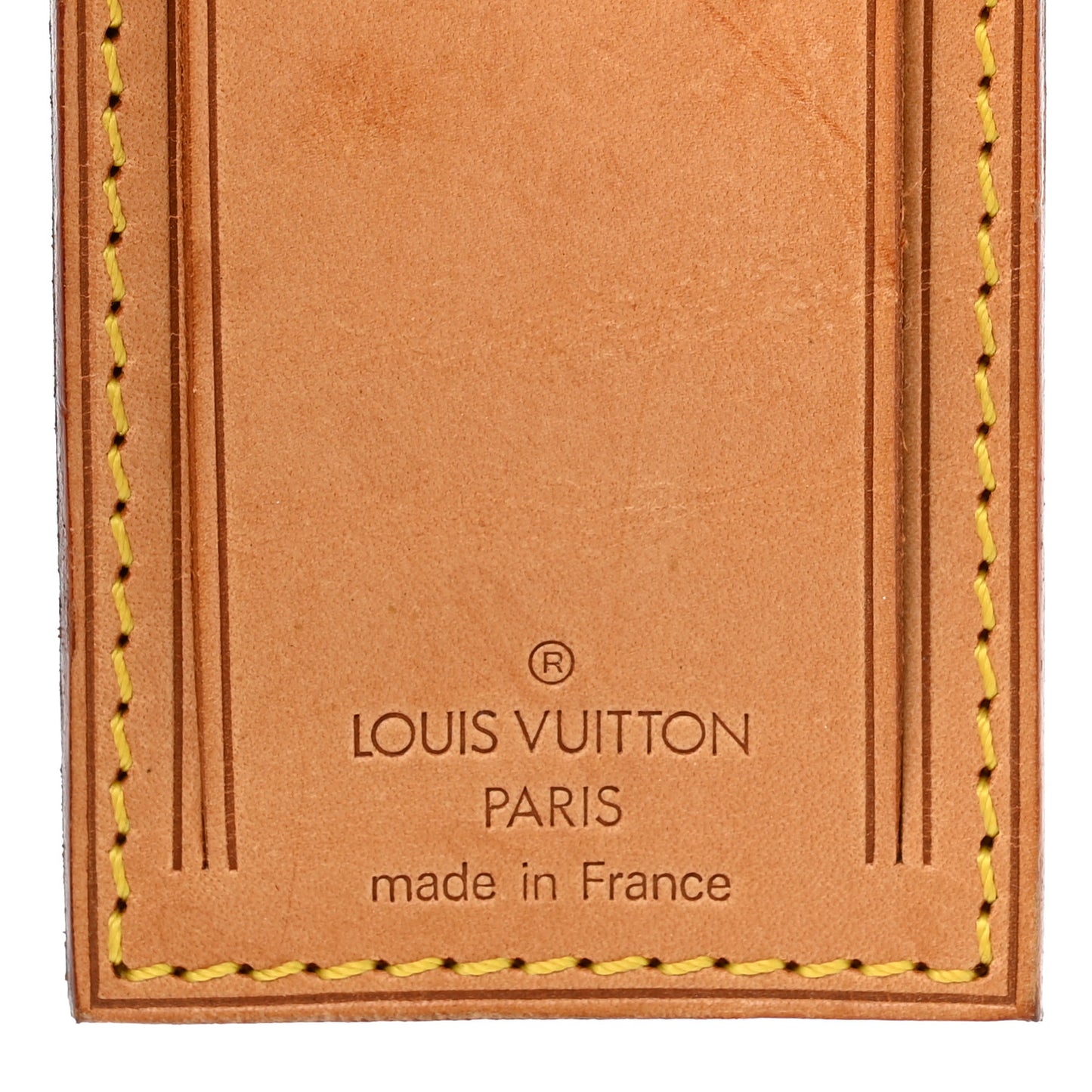 Vachetta Luggage Tag