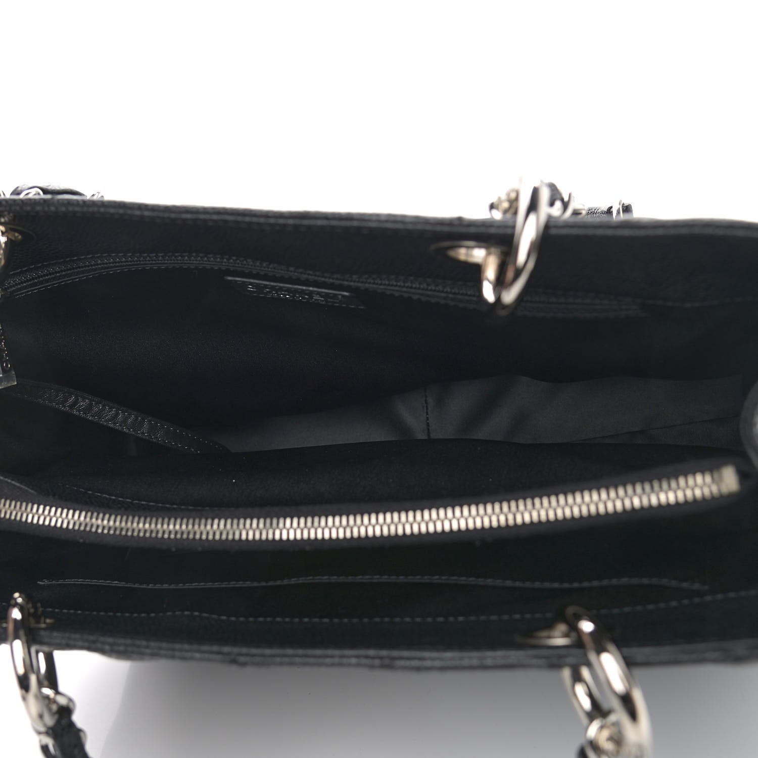 Chanel Caviar Quilted Grand Shopping Tote GST Black 5 of 10