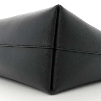 Saint Laurent Calfskin Large Shopping Tote Black 11 of 12