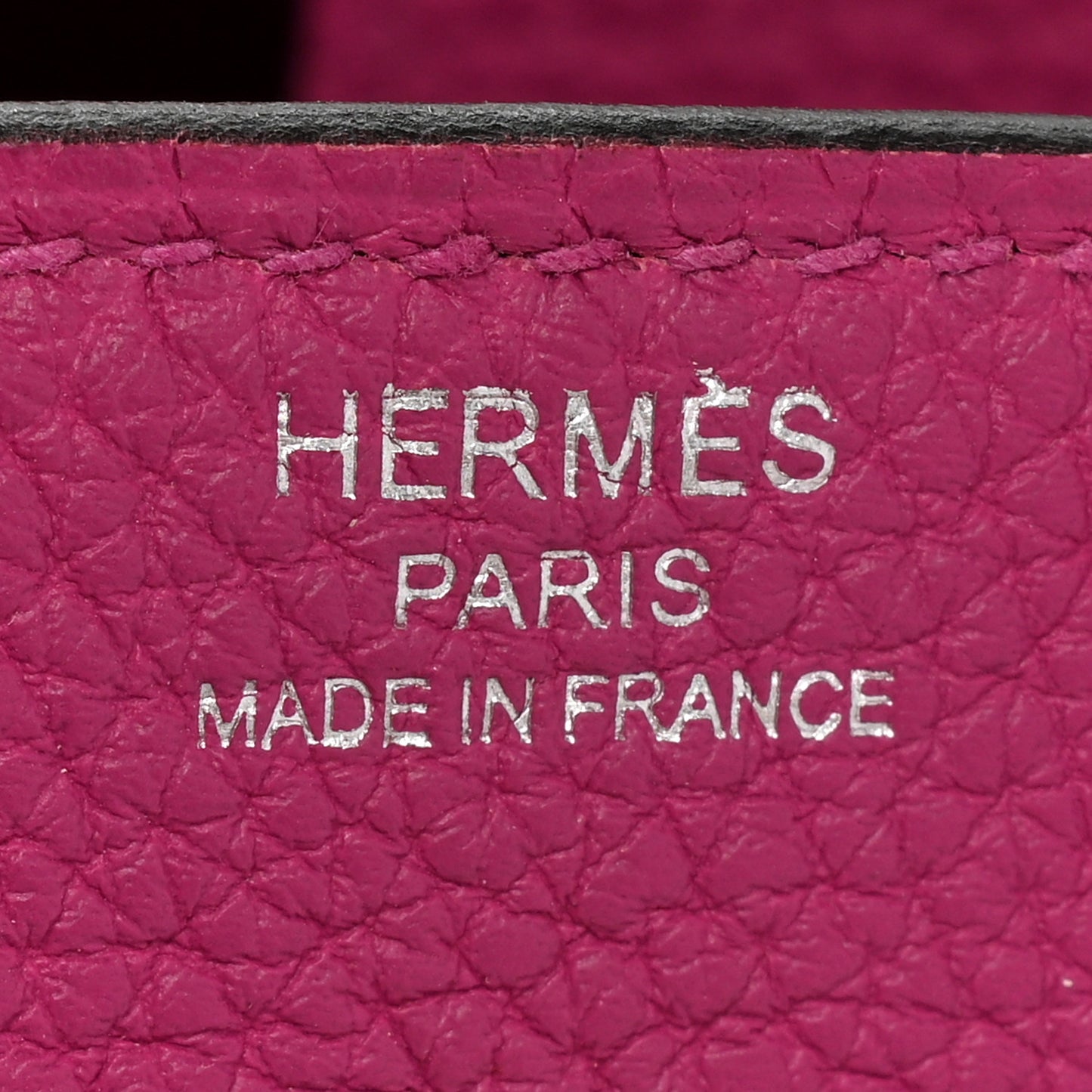 Togo Birkin 25 Rose Pourpre