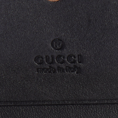 Gucci Calfskin Matelasse GG Marmont Card Case Black White 7 of 7