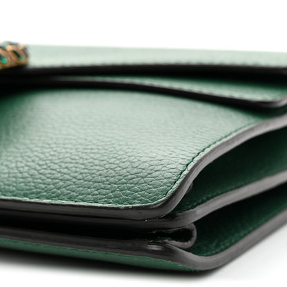 Gucci Pebbled Calfskin Small Dionysus Shoulder Bag Emerald 10 of 10
