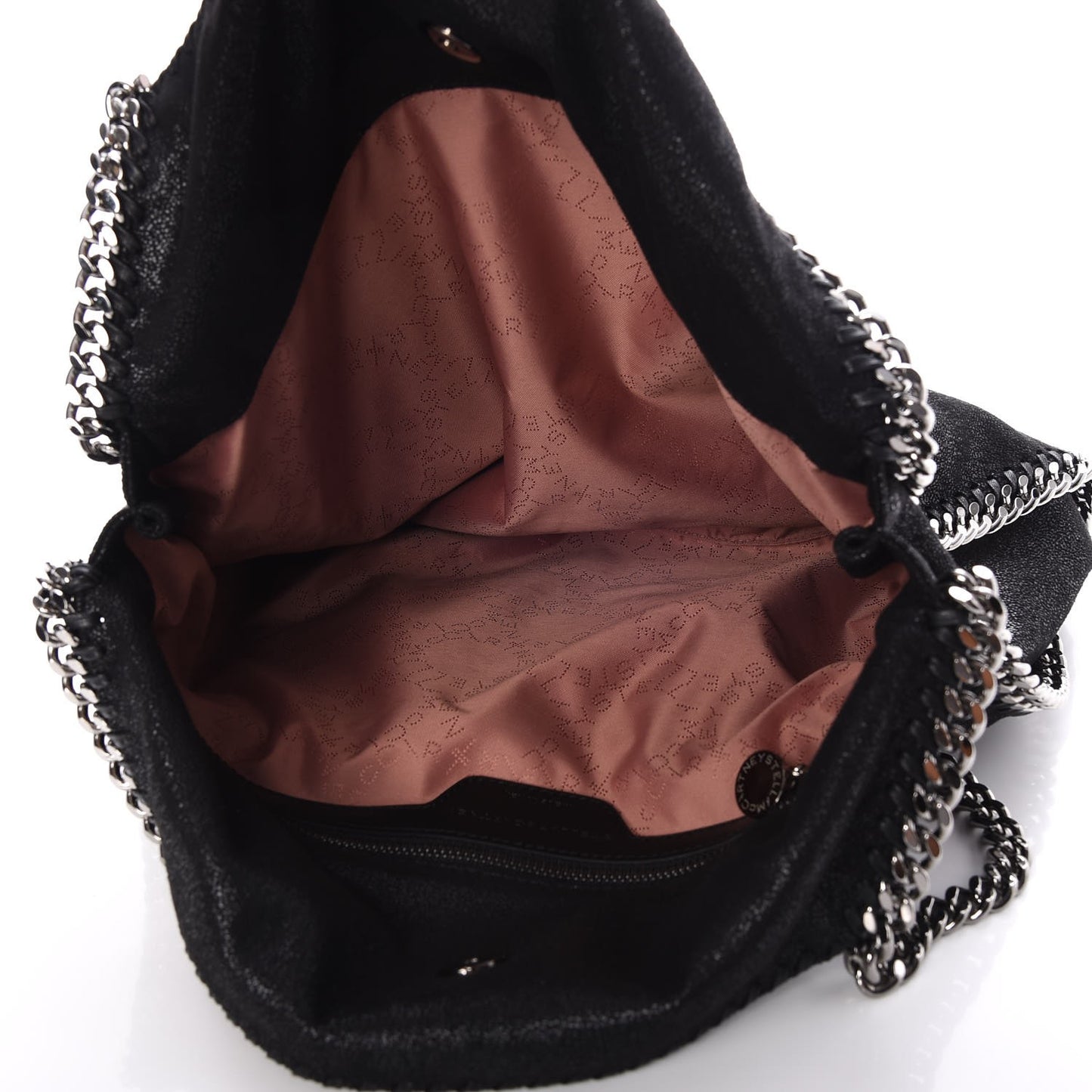 Shaggy Deer Small Falabella Tote Black