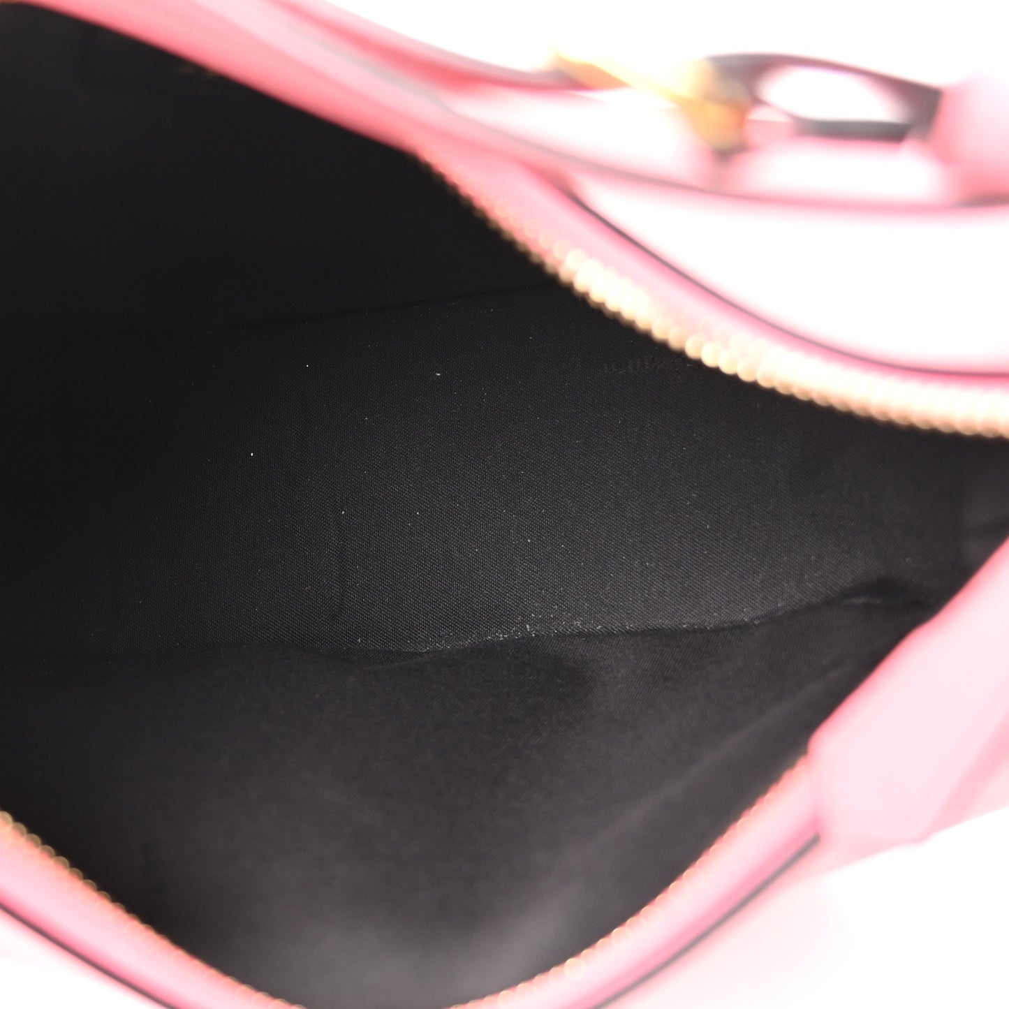 Vitello Grace Matte Small Fendigraphy Hobo Bag Pink Dalia